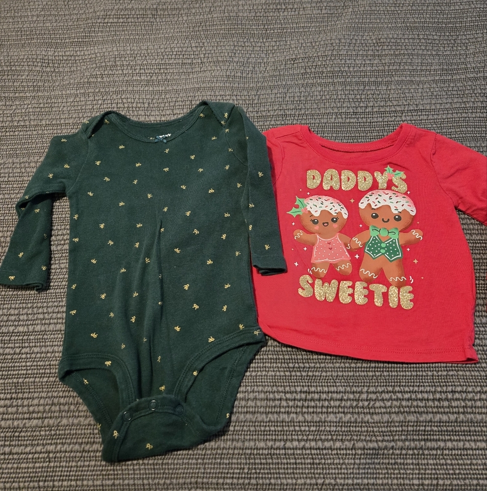 Baby girls christmas top lot size 18 months